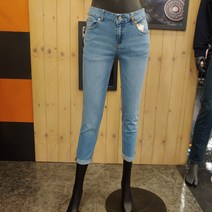 잠뱅이 2020신상 여자 연청 보이프랜드핏 청바지JK9DBF54