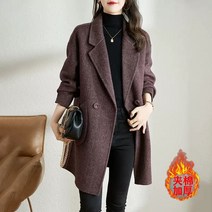 여성 헤링본 코트 간절기 트렌치 럭셔리 영국스타일 여자