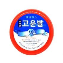 [웰빙헬스] WHB 고운발 풋 케어크림100g/뒷꿈치/발각질제거/보습크림/약국판매용/빨강(5개)
