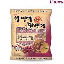 크라운 밤양갱 50g x 4p + 팥양갱 50g x 4p, 3세트