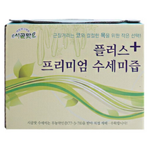 시골맛 프리미엄 플러스 수세미즙, 115ml, 100개