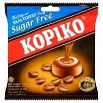 작은아씨들 빈센조 코피코 사탕 KOPIKO 커피 캔디 슈가프리 75g(25개입) x 4개