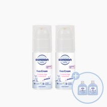 사노산 베이비 페이스 크림 50ml 2개입 신생아 아기 베이비 보습크림, 2개