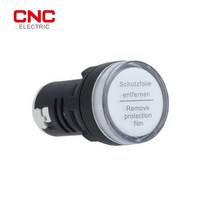 ed 차량용 간판 전광판 CNC AD22-22DS 30mm 패널 마운트 LED 전원 전자 표시기 파일럿 5 색 신호등 AC220V, 한개옵션1, 02 220V White