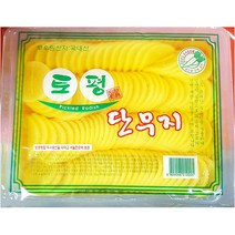 토평 온달단무지 3KX4 업소용 대용량 식자재, 1