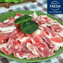 [도축 4일내 초신선] 닥터안스프레쉬 (냉장) 무항생제 한돈 앞다리살 불고기용, 2kg, 1개