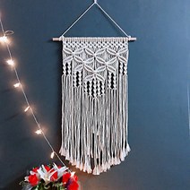 태피스트리 아시아 Z 위빙 라탄 숲 핸드메이드 드림캐처 펀텐트 장식 웨딩 민박 오프라인숍 개업 걸이용품 2562628596, LZ990 3베이지컬러 40 *80