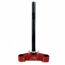 오토바이 낙상 보호 유니버설 CNC 27mm 30mm 오토바이 조향 스쿠터 프론트 쇼크 방향 칼럼 야마하 혼다 스, 06 30mm red