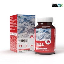 크릴 오일 56, 60정, 500mg, 1개