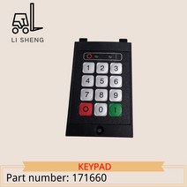 수동지게차 도요타 BT LWE LPE 용 지게차 전기 예비 부품 키패드 키보드, 한개옵션0