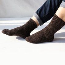 그랏사 국산 남성 남학생 양모 보카시 따뜻한 두꺼운 겨울 양말 묶음 10P 혼합색상