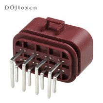 전기차중전방수커버1세트 델파이 8 핀 2.8mm 자동 방수 커넥터 플라스틱 하우징 플매트 카펫 러그 전기 배, 12 8p Male_01 1 set