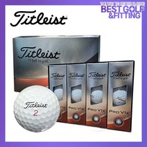 정품 4피스 골프공 1더즌(12알) 로고제작무료 홀인원볼 기념볼 골프공선물, 1박스, 12개입, 화이트