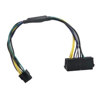 24핀에서 8핀 ATX PSU 전원 어댑터 케이블(DELL Optiplex 3020 7020 9020 Precision T1700 10.6(27cm)