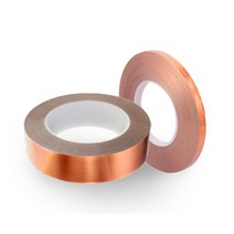 전기전도성 두꺼운 동 구리테이프 20mm 30M 현장작업용 차폐용
