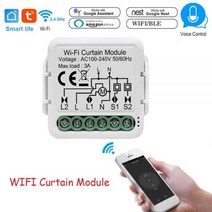 자동블라인드 알루미늄 커튼 암막 Zigbee 롤러의 기능 블라인드 셔터 모터 DIY 스위치 모듈 인터럽터 원격 제어 Alexa Google 홈과 작동