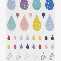 반짝이 스티커 물방울 키즈스티커 핸드폰스티커 꾸미기스티커