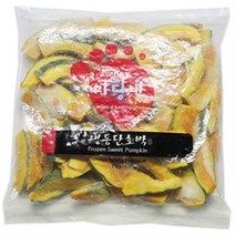 식재료마당발 냉동단호박 (슬라이스 1kg), 1kg, 1개