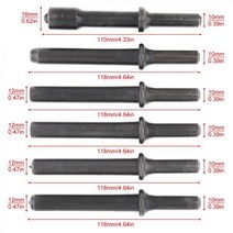 에어 임팩 자동차 공구 드릴 456 pcs 하드 45 스틸 솔리드 해머치즐리벳 트, 빨간색