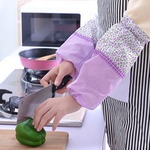 작업용 사무용 오염방지 팔토시 꽃무늬 토시, 랜덤발송