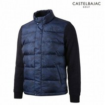 까스텔바작 골프 남성 * 초특가!!소매니트 구스다운 점퍼 * 가볍고 따뜻한 경량소재~ BG8WDW202 NY