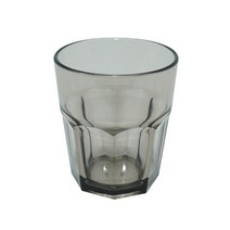 기타 PC 팔각컵 차콜 270mL 안깨지는 플라스틱 식당컵, !@상품선택#