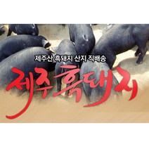 탐라몰 제주 흑돼지 오겹살 목살 전지 1kg 2kg 3kg, 1박스, 흑돼지 앞다리살(수육용) 3kg(3팩)