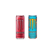 몬스터 에너지 355m 파이프라인 펀치 24캔+망고 로코 24캔, 2세트, 355ml