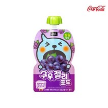 코카콜라 쿠우 젤리 포도 130ml 10팩, 1세트