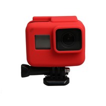 고프로 11 10 방수케이스 방수팩 스크래치 방지 실리콘 젤 카메라 보호 케이스 Gopro Hero 5 6 7 액션 Go, [05] Red