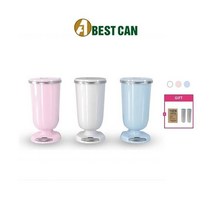 [스텐다드모델/기본밀폐형] [항균리필롤 총30개월분] 세계최초 발명특허 프리미엄 밀폐 인테리어 휴지통 베스트캔, 상세설명 참조, [스텐다드모델/기본밀폐형]A200AR2 W화이트