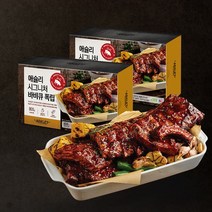 애슐리 시그니처 바비큐 폭립, 800g, 2개
