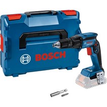 Bosch Professional 18V 시스템 무선 건식벽 드라이버 GTB 18V-45(배터리 및 충전기는 포함되지 않음 상자에 포함) 파란색, 인 LBOXX, 배터리충전기 없이