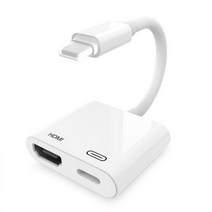HDMI 케이블 연장 리피터 미니 모니터선 증폭기 컴포넌트 번개 아이폰-HDMI USB 3 OTG 디지털 AV 어댑터/케, 01 2 IN 1