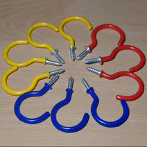 스크류팩 물음표테크 나사못 10p 스트링 캠핑비너