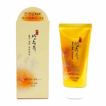 베이스 선크림 자외선차단 6208 썬블럭 썬크림 고은결 진 메이크업 70ml 선블럭 산수유, 본상품선택