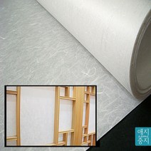 창호지 찢어지지않는 한지 한옥문살 사찰문살 아크릴한지 부직포창호지 천창호지 인쇄한지 플로트인쇄, 아크릴창호지15m