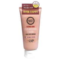 해피바스 티트리 아크네 클렌징 폼, 175g, 2개