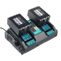 Shyuxi 해외마끼다18V6.0Ah호환배터리2개+듀얼충전기세트