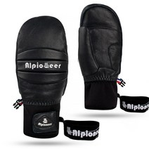 스키 스노우 장갑 남성 여성 겨울 열 가죽 사이클링 보드 모빌 방수 스포츠, 특대, 07 Black HARRIS_01 XS