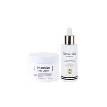 스킨 앰플 50ml 히알루론산, 푸드어홀릭 탄력콤보 스네일크림100ml+스네일앰플50m