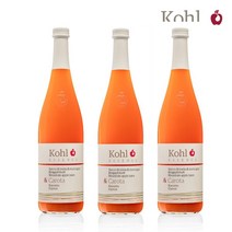 콜[kohl] 에센스 사과&당근 주스 200mlx3병_KOJUCA5123