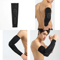 골프 팔꿈치 보호대 폴리에스테르 헬스 블랙 M