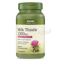 GNC 밀크씨슬 허벌 플러스 1300mg x 120정
