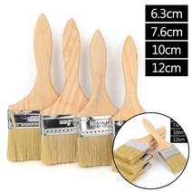 지크라운 페인트 브러쉬 중형 페인트용붓 페인트솔, 6.3cm