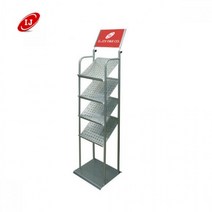 카다로그 스탠드 CDS 304 A4 4단 리플렛꽂이 리플렛거치대 잡지꽂이 카다로그꽂이 팜플렛꽂이, 레드(단)(종)