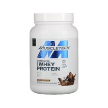 Muscletech 100% 목초 사육 유청 단백질 트리플 초콜릿 816g(1.8lbs)