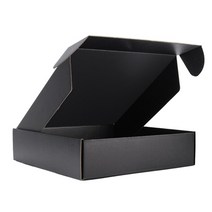 단상자 포장 선물 박스 기프트 답례품 5psc10pcslot 컬러 카톤 작은 상자 빈 크래프트 카톤 지원 크기 및 인쇄된 로고 패턴 199, 일반 블랙박스, 5개, 19x10x3cm