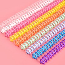 셀프 스프링 제본링 10mm DD-10179 제본기 중철 책 소량 와이어, 퍼플