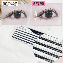 언더래쉬 A형 두가닥 셀프 아래속눈썹 완벽한 인형눈매 완성 미브린 미라클시리즈 언더래쉬 단품, JC, 7